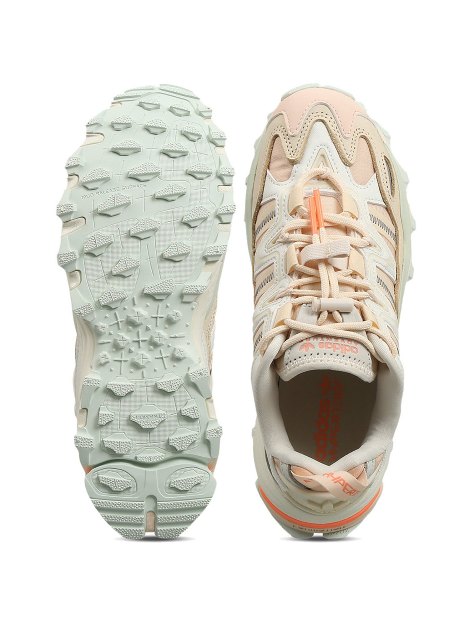 Adidas Originals Women's HYPERTURF ADVENTURE W White Sneakers