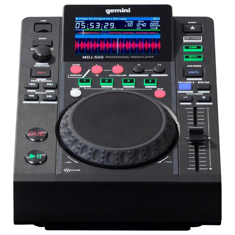 Gemini MDJ-500 Professional DJ USB Media Player