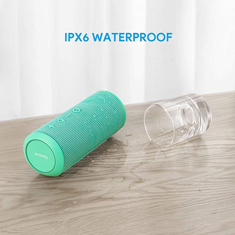 Bluetooth Speakers Bluetooth Speakers Portable WirelessV42 with Powerful 24W with 360&deg; Bass Sound TWS 15H Playtime IPX6 Waterproof Suitable for Travel Home and Outdoors