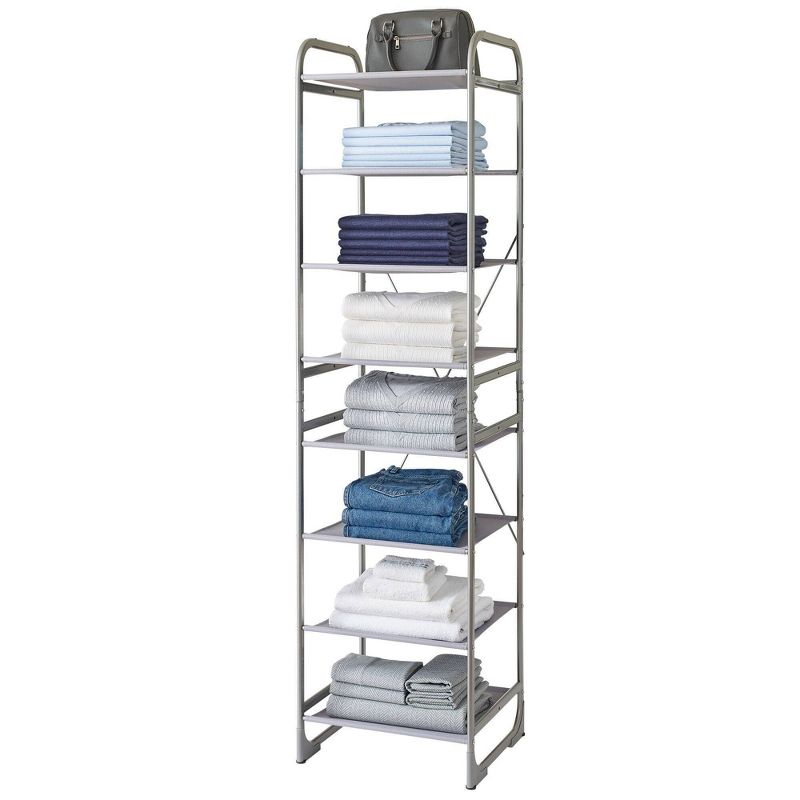 Home Basics Storage Closet with Shelving