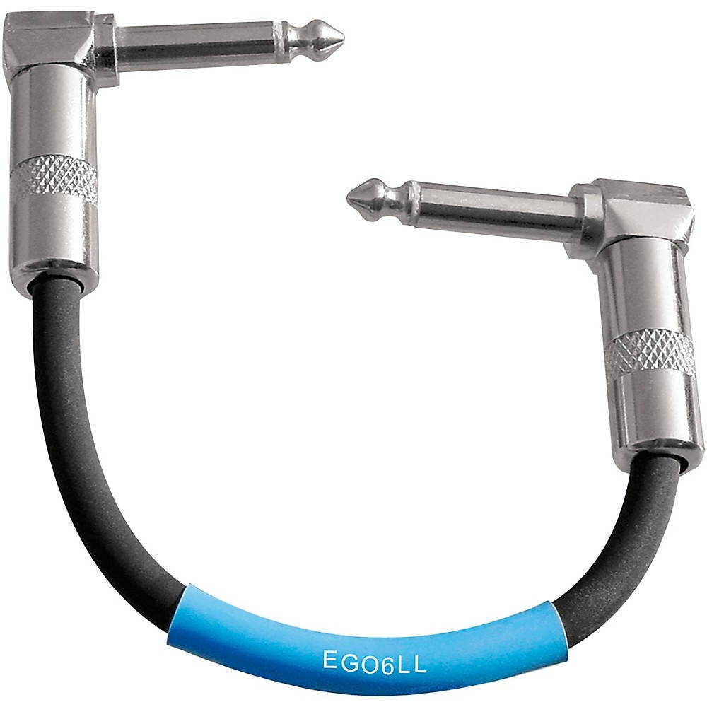 Livewire Advantage Instrument Cable Angled/Angled 6 in. Black