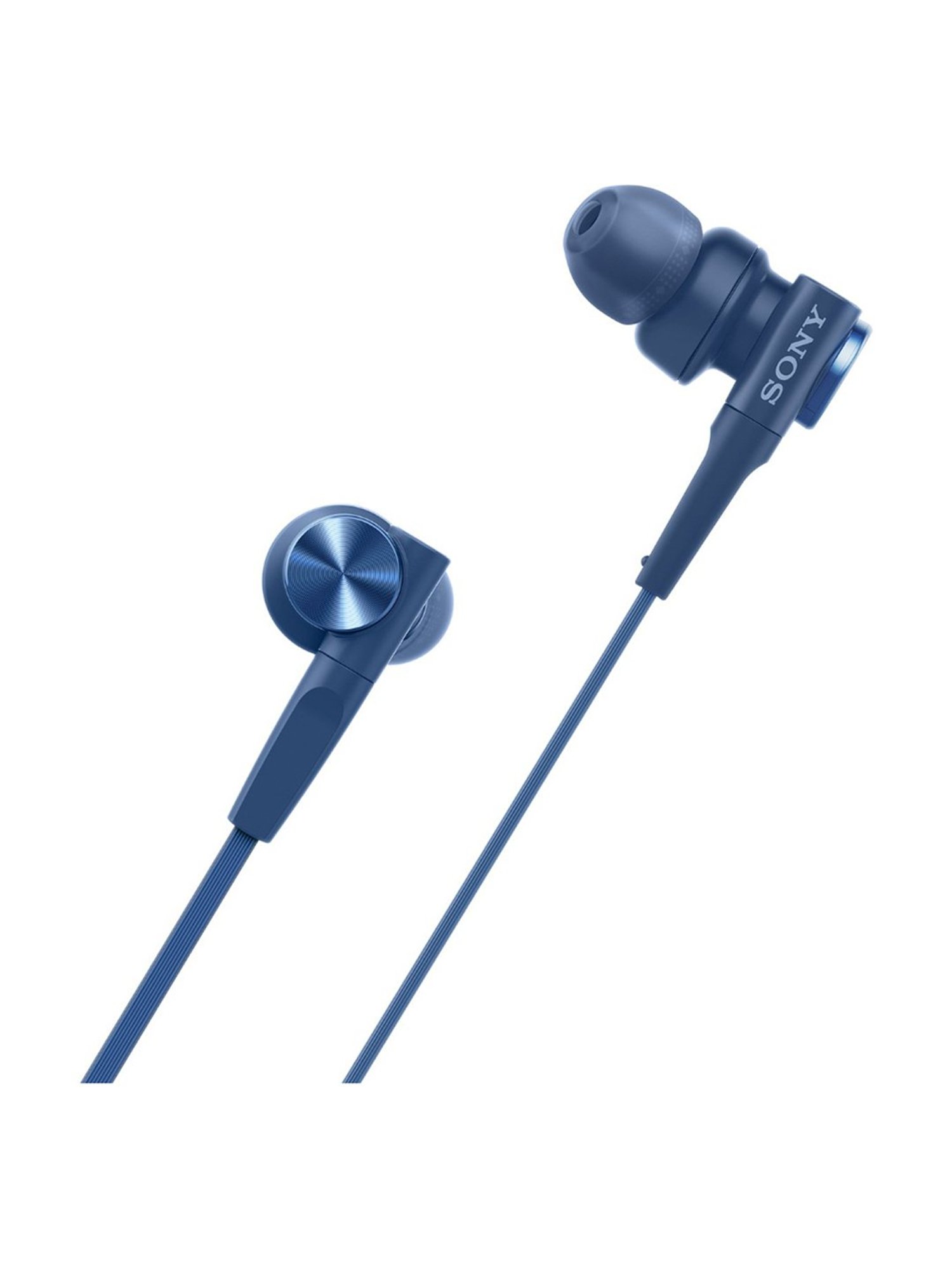 Sony MDR-XB55AP Wired in-Ear Headphone with Mic (Blue)