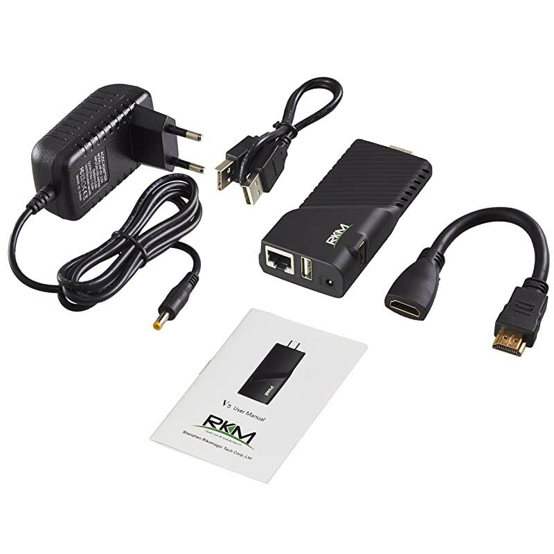 Quad Core 4k Android Mini Pc with 2g Ram/16g ROM, 2.4g/5g WiFi Gbit Ethernet Bluetooth4.0 1.8ghz Hdmi Player- Smart Streaming Media Player v5