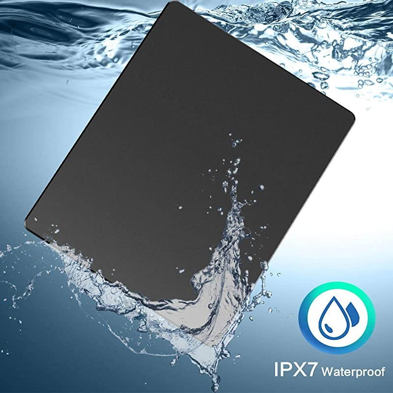 Gaming Mouse PadLarge 14116006 ABS Plastic Smooth SurfaceUltra ThinSoft NonSlip BackingWashable Healthy for Computer and LaptopBlack