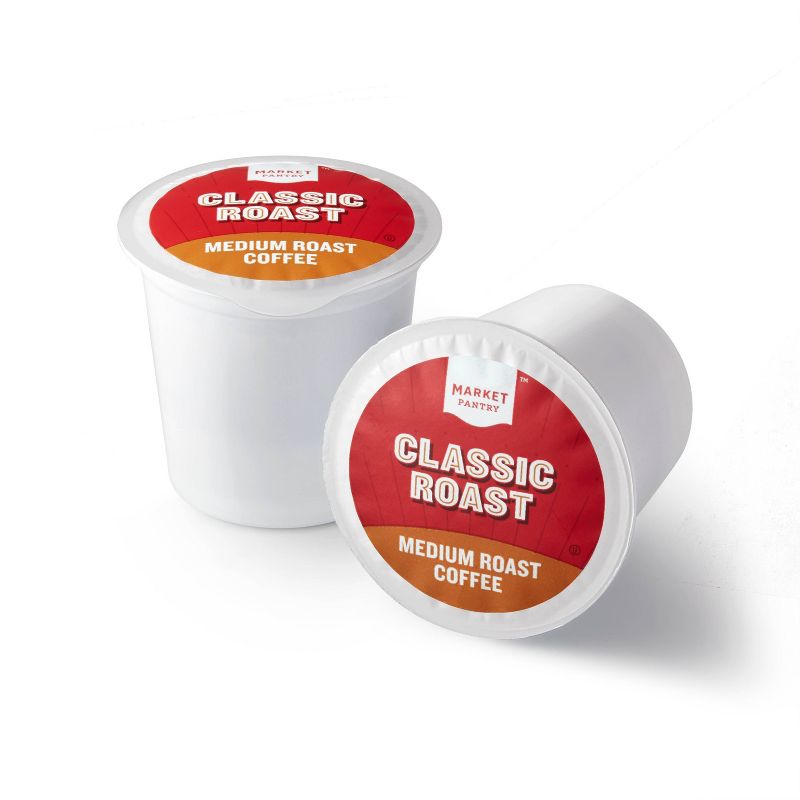 Premium Roast Medium Roast Coffee - Single Serve Pods - 12ct - Market Pantry™