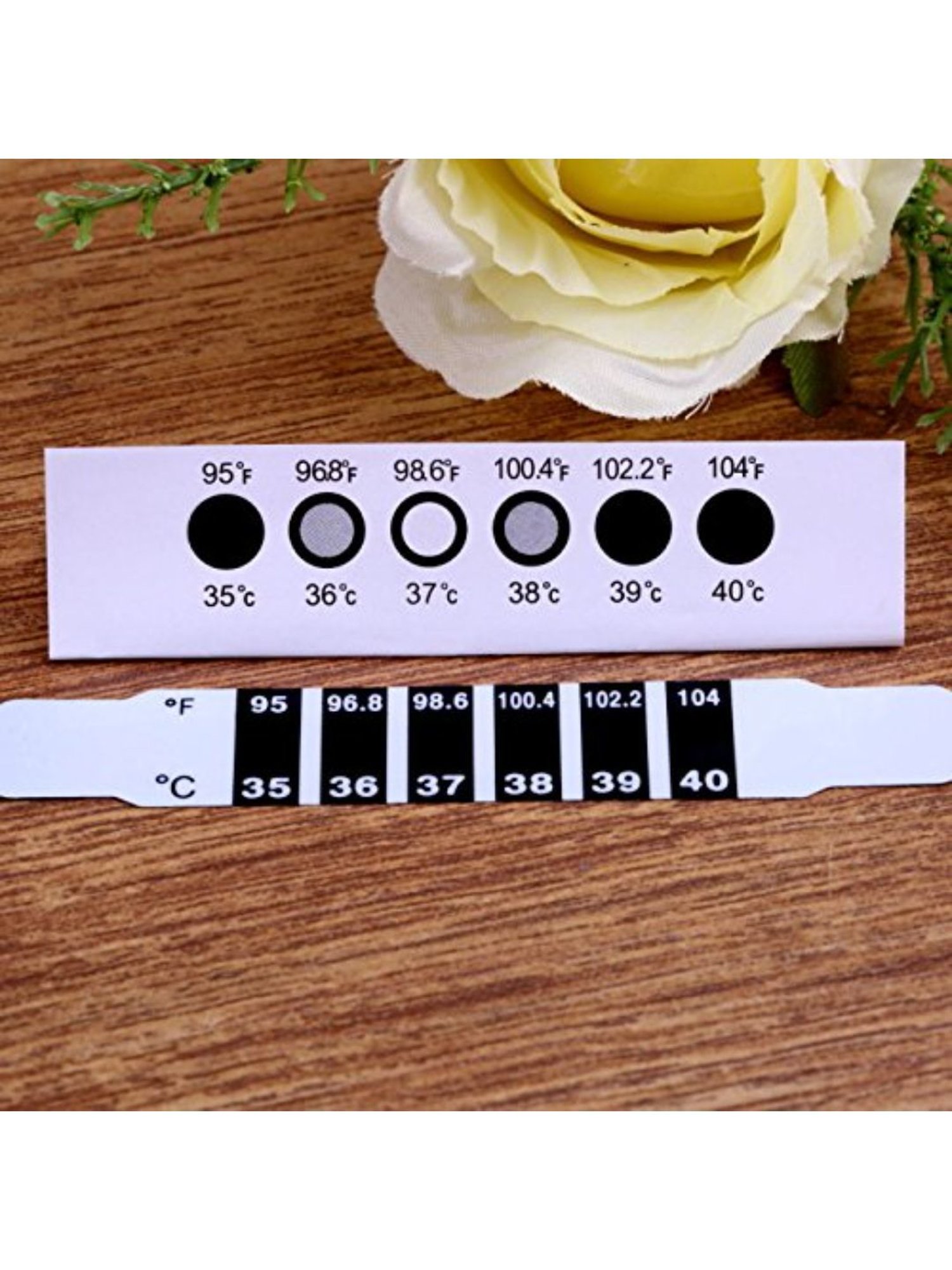 MCP TH-08 Forehead Strip Thermometer (Black)