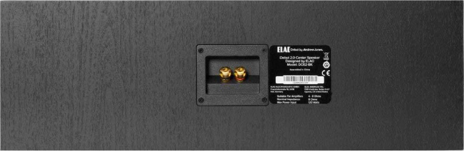 ELAC Debut C6.2 Aramid-Fiber Center-Channel Speaker
