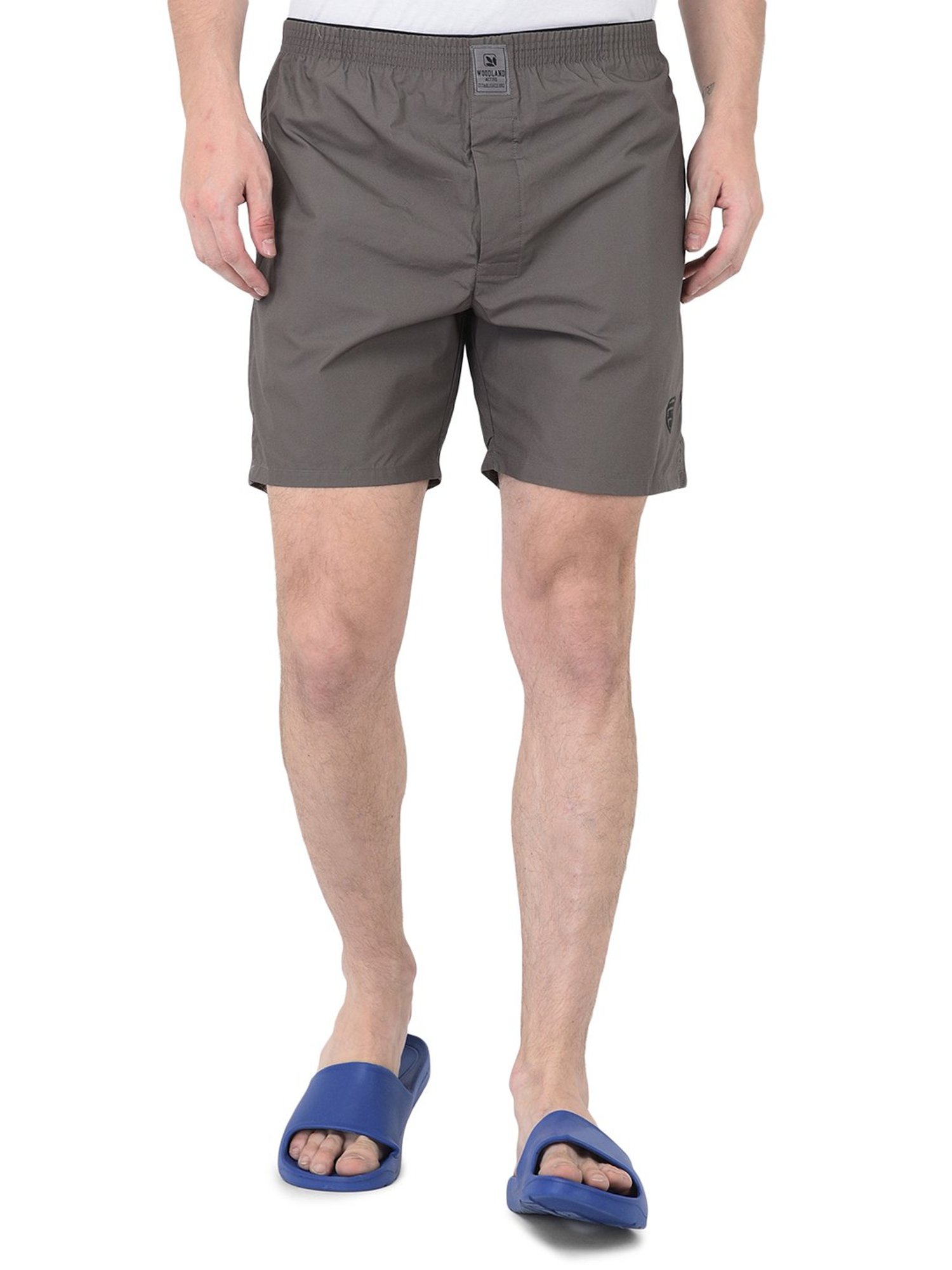 Woodland Dark Grey Nightwear Shorts