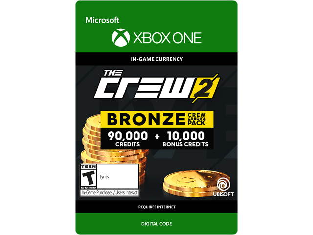 The Crew 2 Gold Crew Credits Pack Xbox One [Digital Code]