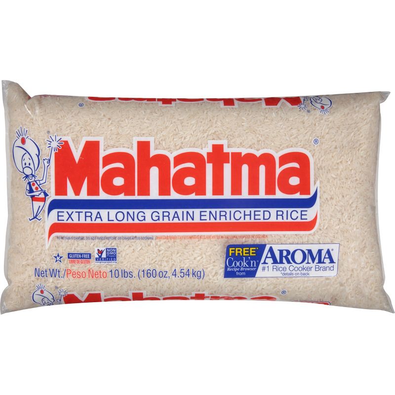 Mahatma Extra Long Grain Enriched Rice - 10lbs