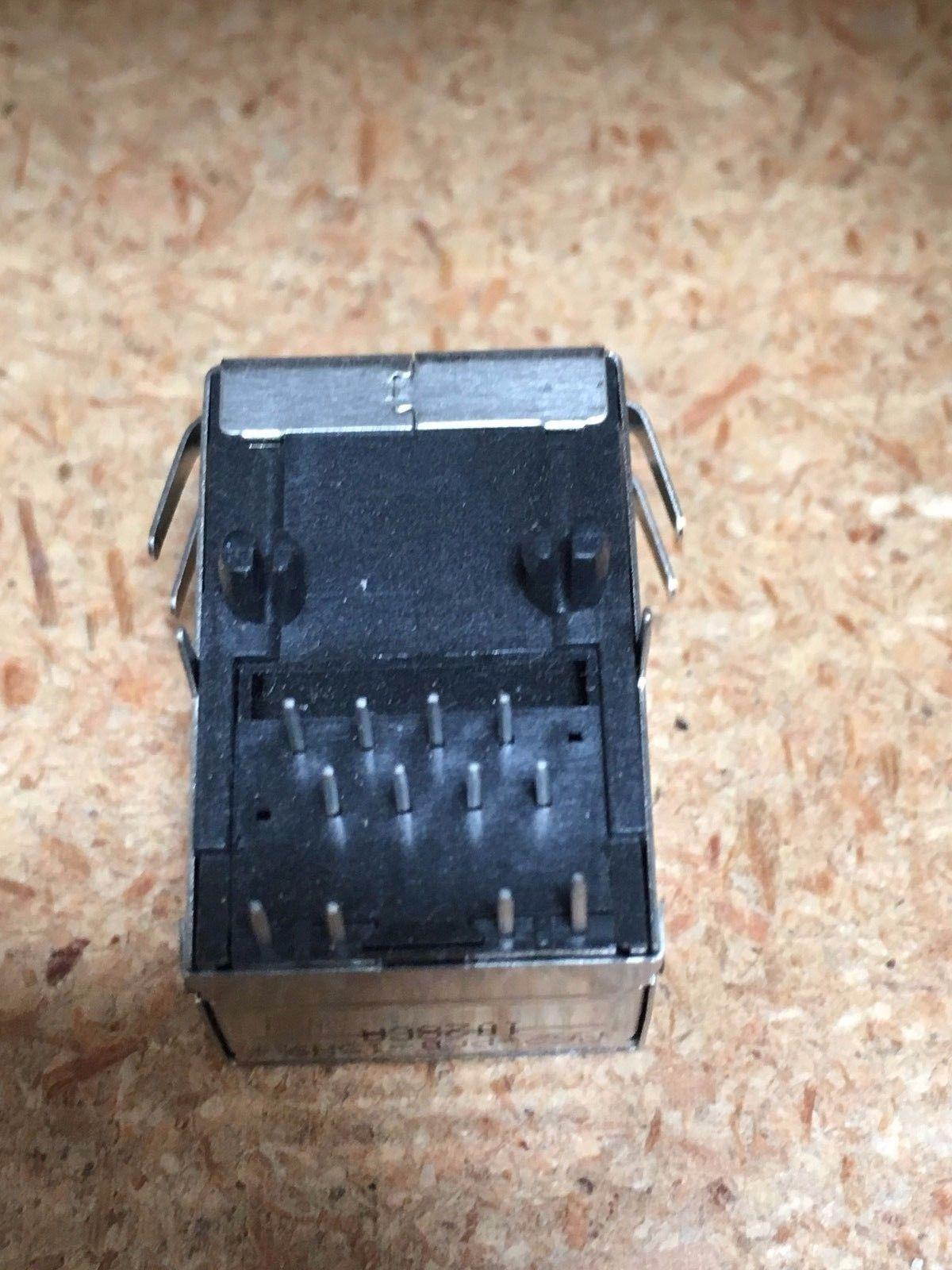 Lot of 20 New S-Tech RJ45 Single Port Shielded Modular Jack with Link Status LED