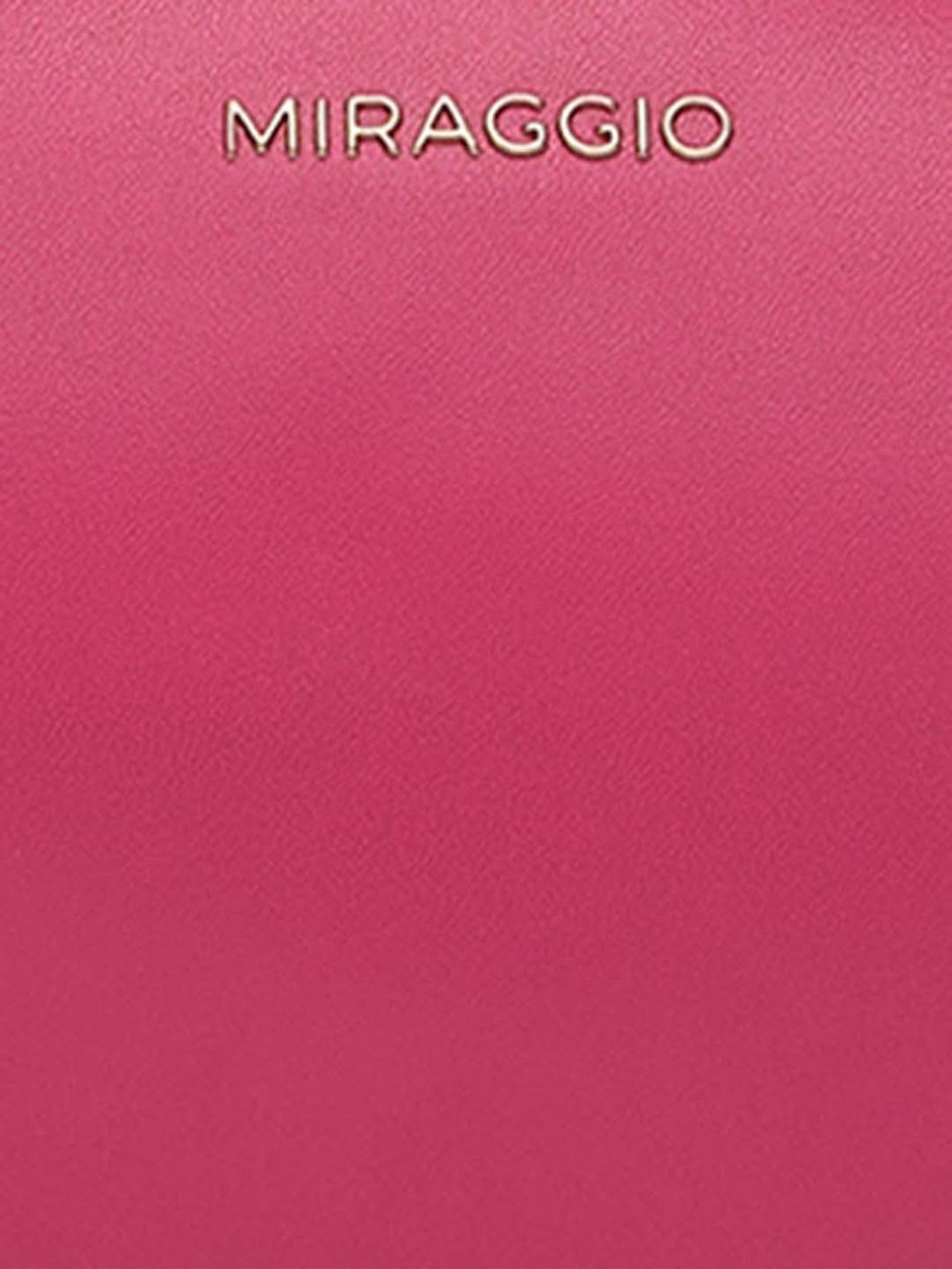 Miraggio Pink Solid Small Hobo Shoulder Bag