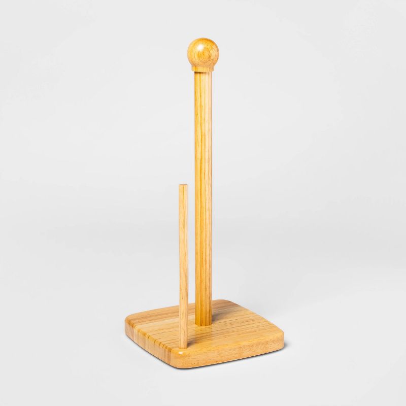 Juvale Rustic Wooden Napkin Holder for Tables (7.5 x 7.5 In)