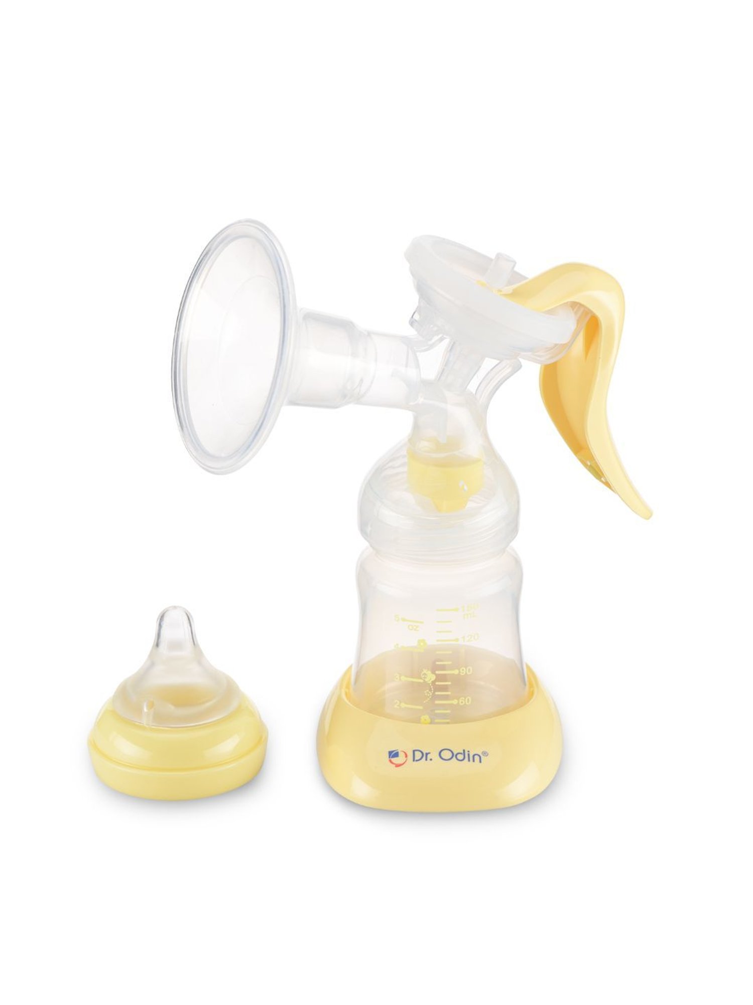 Dr. Odin Manual Breast Pump 150 ml (Yellow)