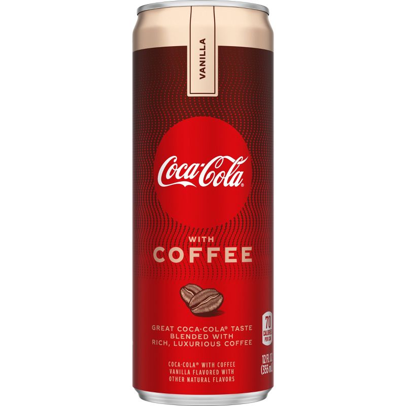 Coke with Coffee Vanilla- 12 fl oz Can