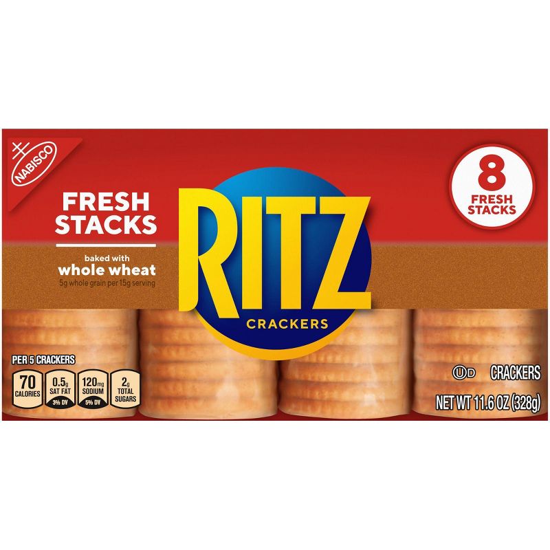 Ritz Whole Wheat Crackers - Fresh Stacks - 11.6oz