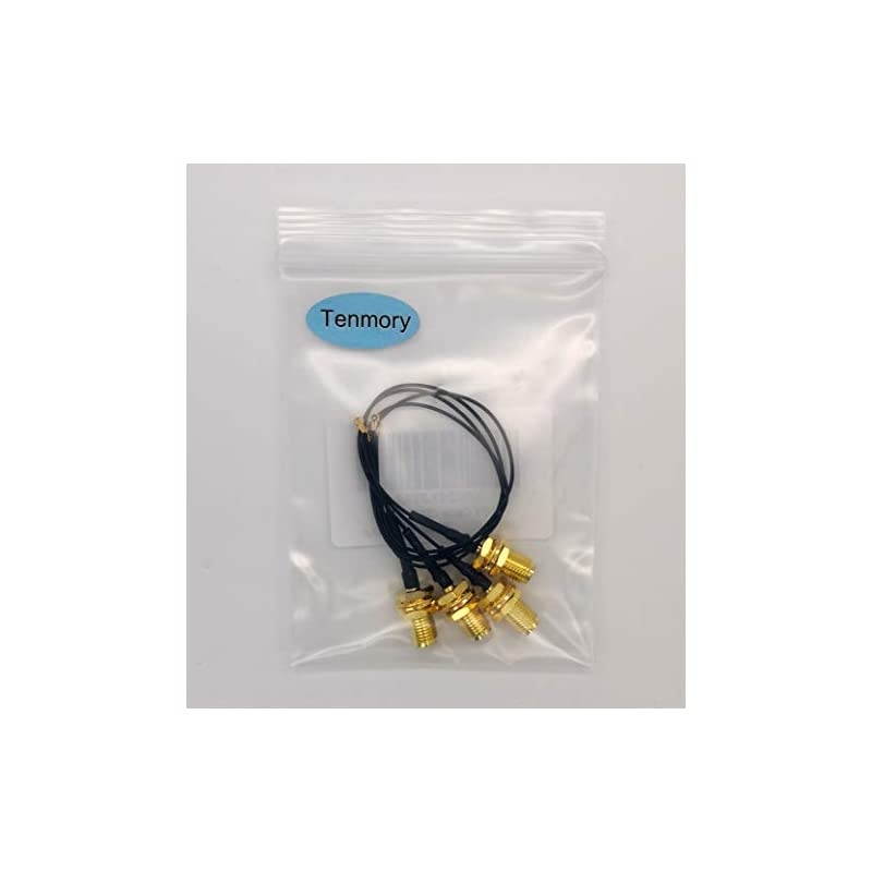 to SMA M2 NGFF to RPSMA Female MHF4 IPX4 IPEX4 Ipex Connector Pigtail WiFi Antenna Extension Cable 6 inches 4 Pcs
