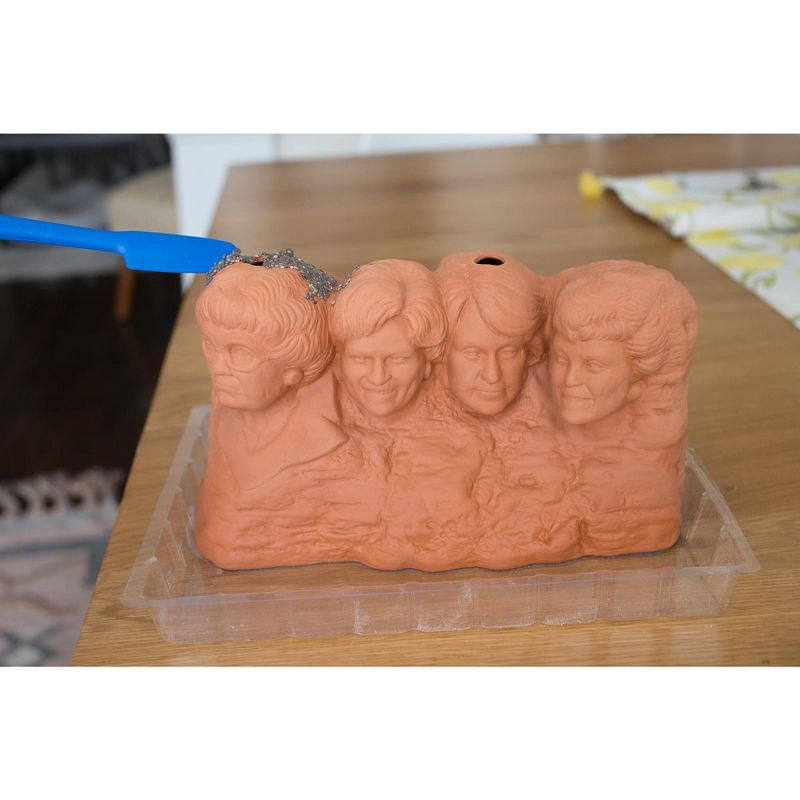 Joseph Enterprises, Inc The Golden Girls Rushmore Chia Pet Decorative Planter Toynk Exclusive