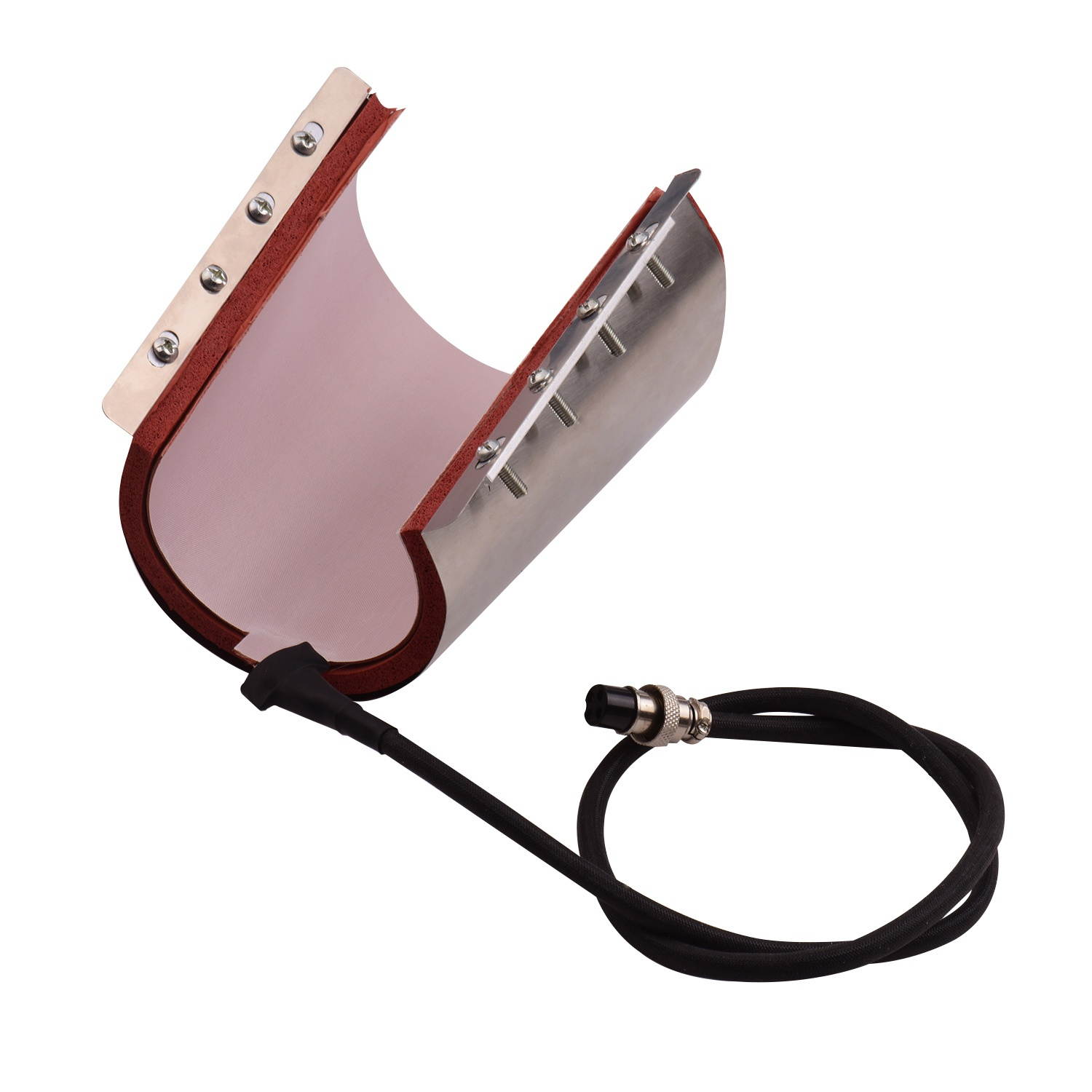 Aibecy Conical Mug Cup Press Heating Transfer Attachment Silica Gel 17oz 220V for Heat Press Machine Transfer Sublimation