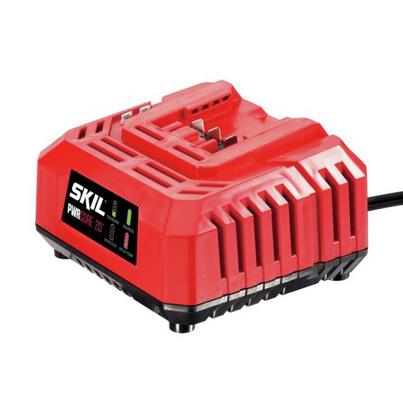 Skil CB739601 PWRCore 20 20V 4-Tool Combo Kit with (2) 2 Ah Lithium-Ion Batteries and Charger