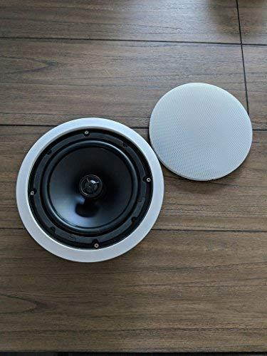 CT Sounds in-Ceiling Surround Sound 8 Inch 2-Way Home Audio Weatherproof Speaker (1 Speaker)