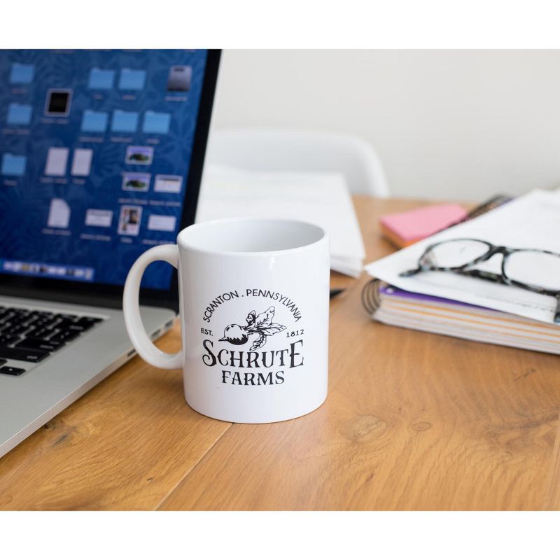 Surreal Entertainment The Office "Schrute Farms" Ceramic Mug Exclusive | Holds 11 Ounces