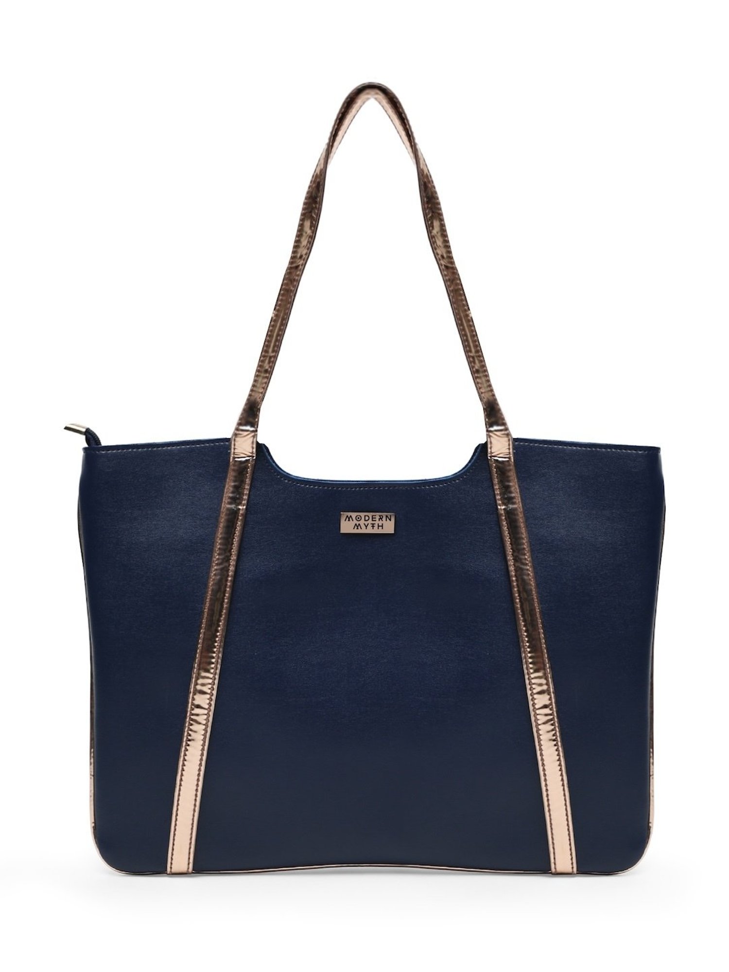 Modern Myth Trapeze Blue Large Tote Bag