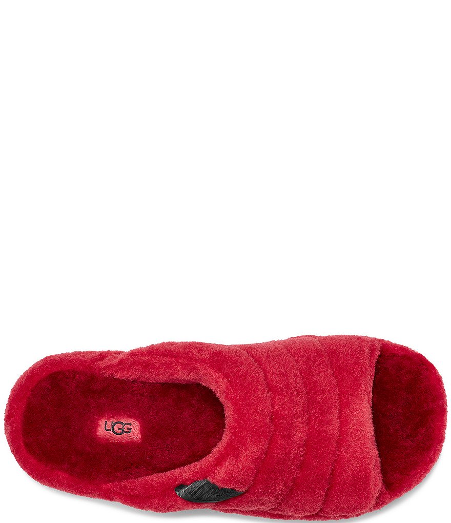 UGG&reg; Men's Scuff Logo Suede Slippers