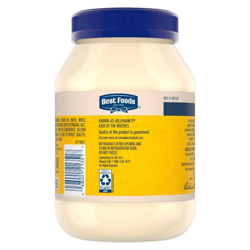Best Foods Mayonnaise Real - 30oz