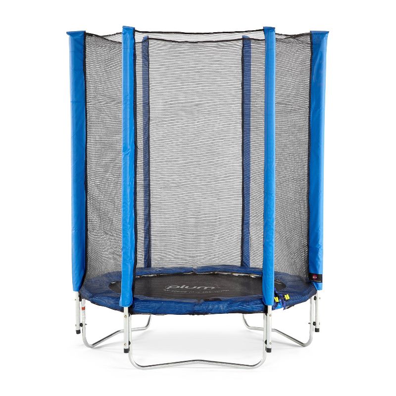 Plum 4.5' Junior Trampoline with Enclosure - Blue