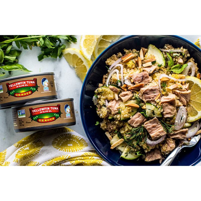 Genova Solid Light Tuna in Olive Oil - 5oz