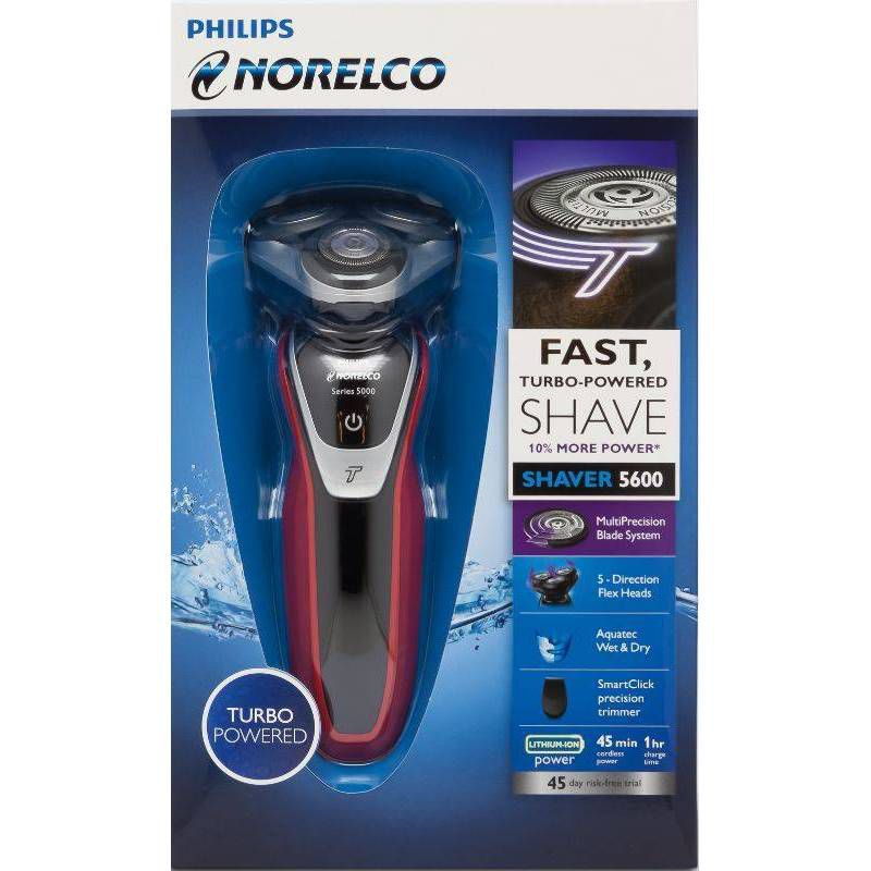 Philips Norelco Series 5600 Wet & Dry Men's Rechargeable Electric Shaver - S5390/81