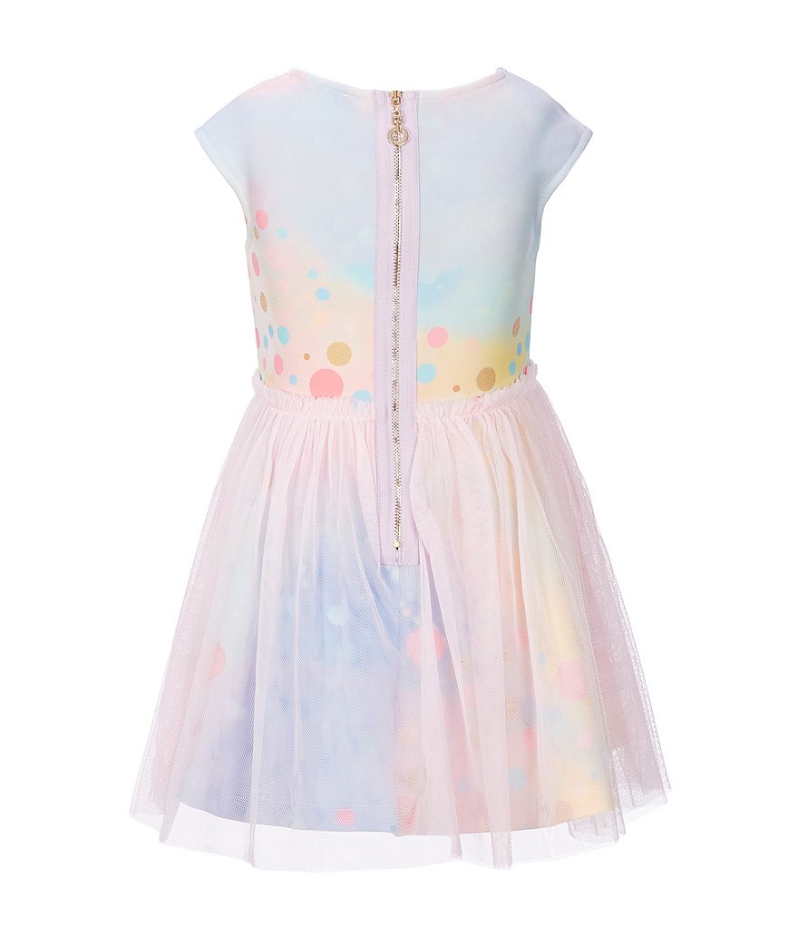 Zunie Little Girls 2T-6X Unicorn Rainbow Tutu Dress