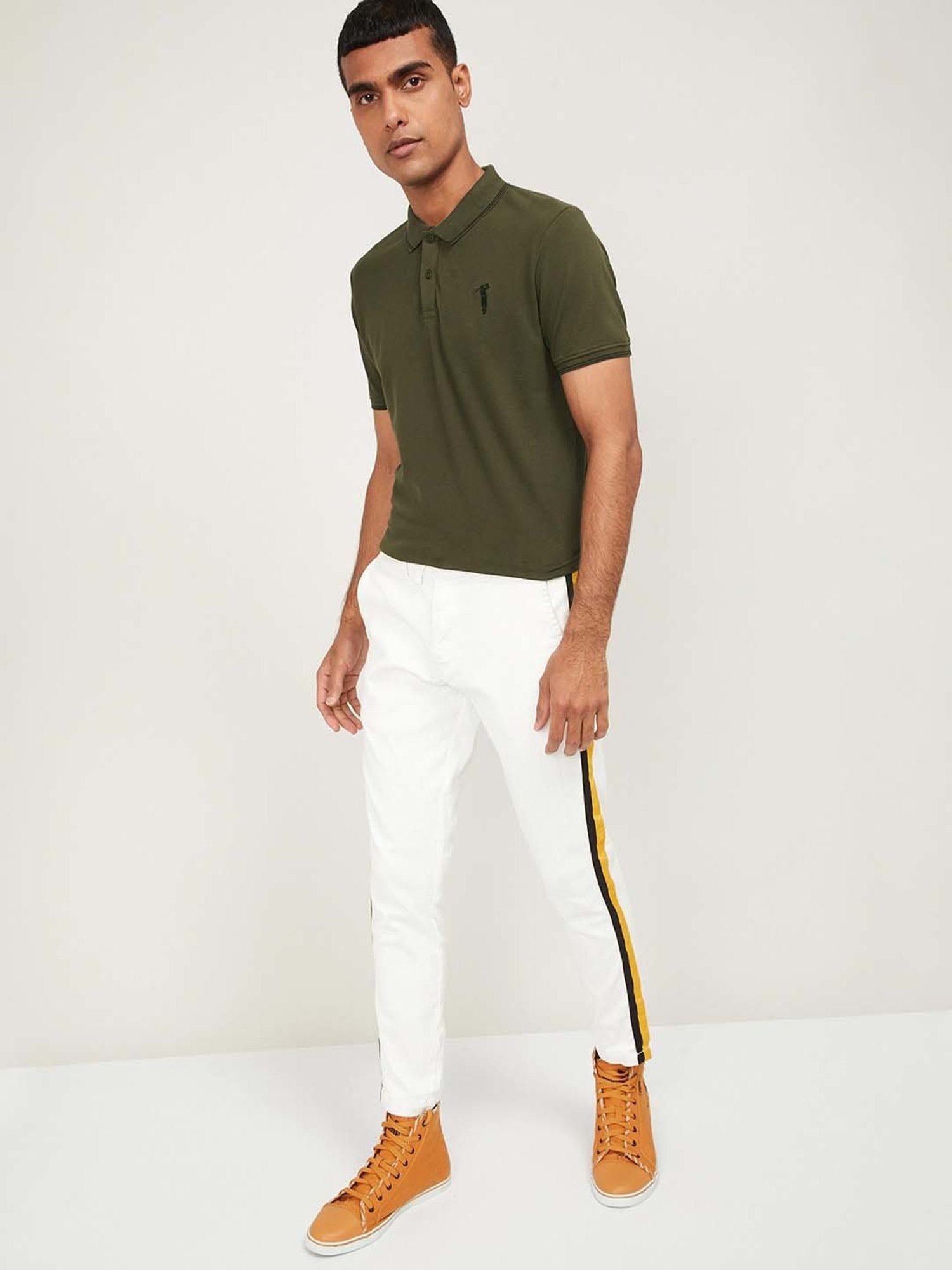 BOSSINI Olive Regular Fit Polo T-Shirt