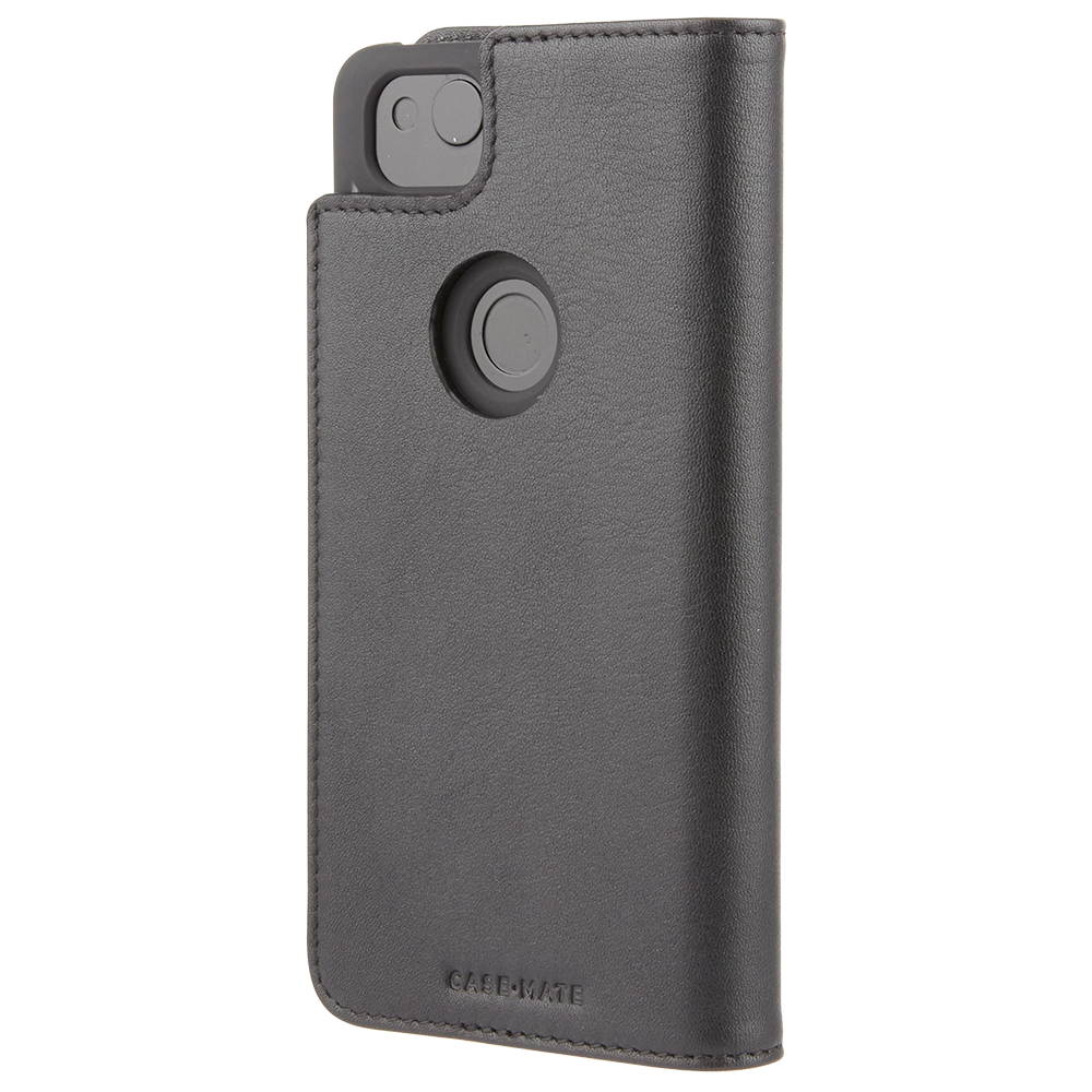 Case-Mate Wallet Folio Series Leather Case Cover for Google Pixel 2 - Black