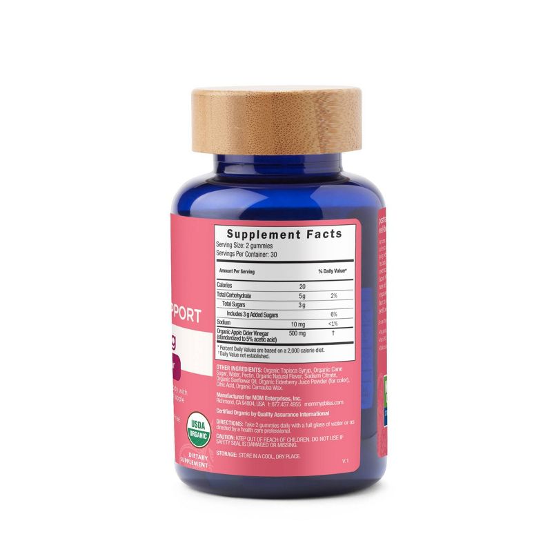 Mommy's Bliss Postnatal Support Well-being, Apple Cider Vinegar - 60ct