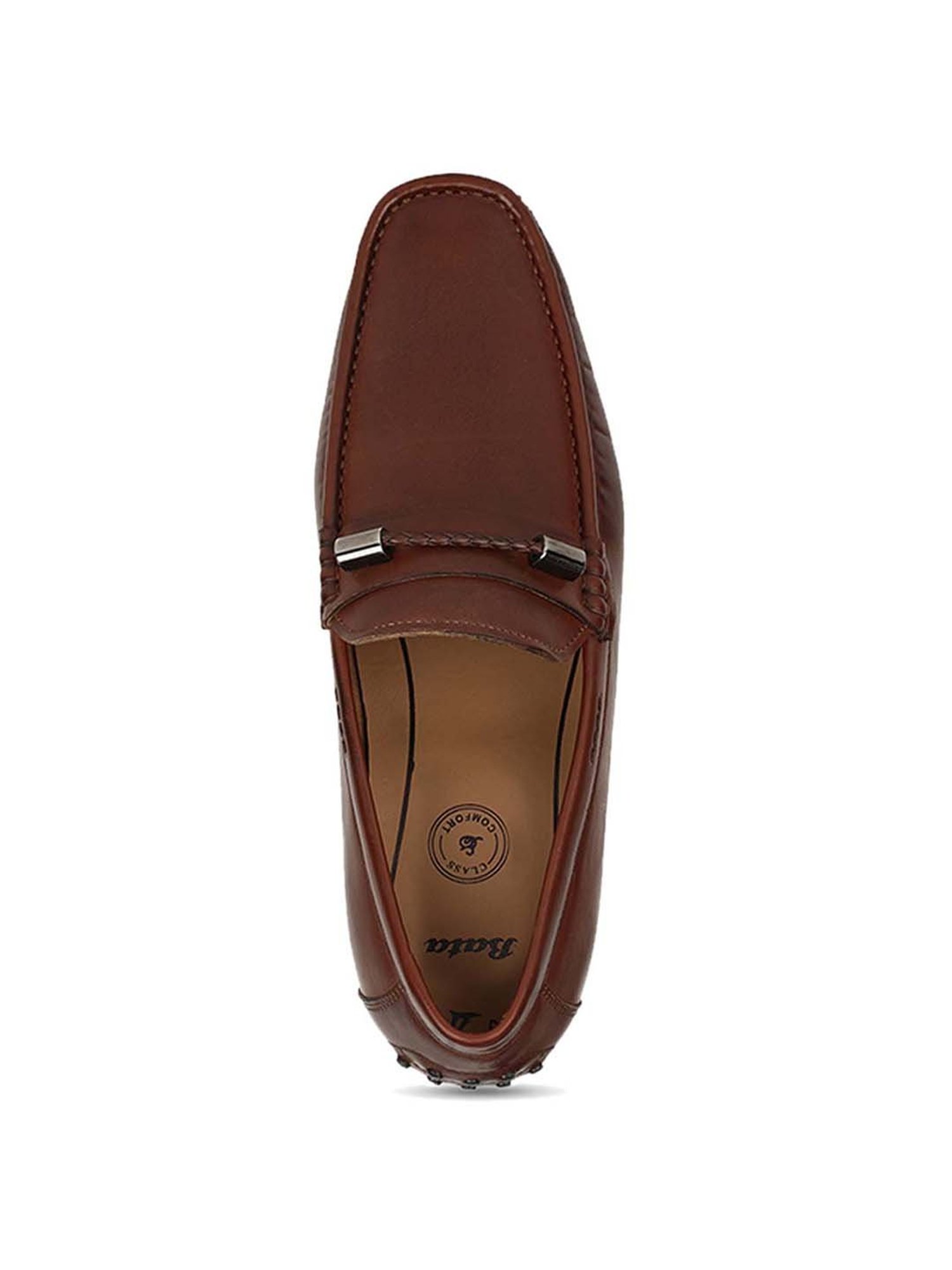 Bata Men's Brown Casual Loafers