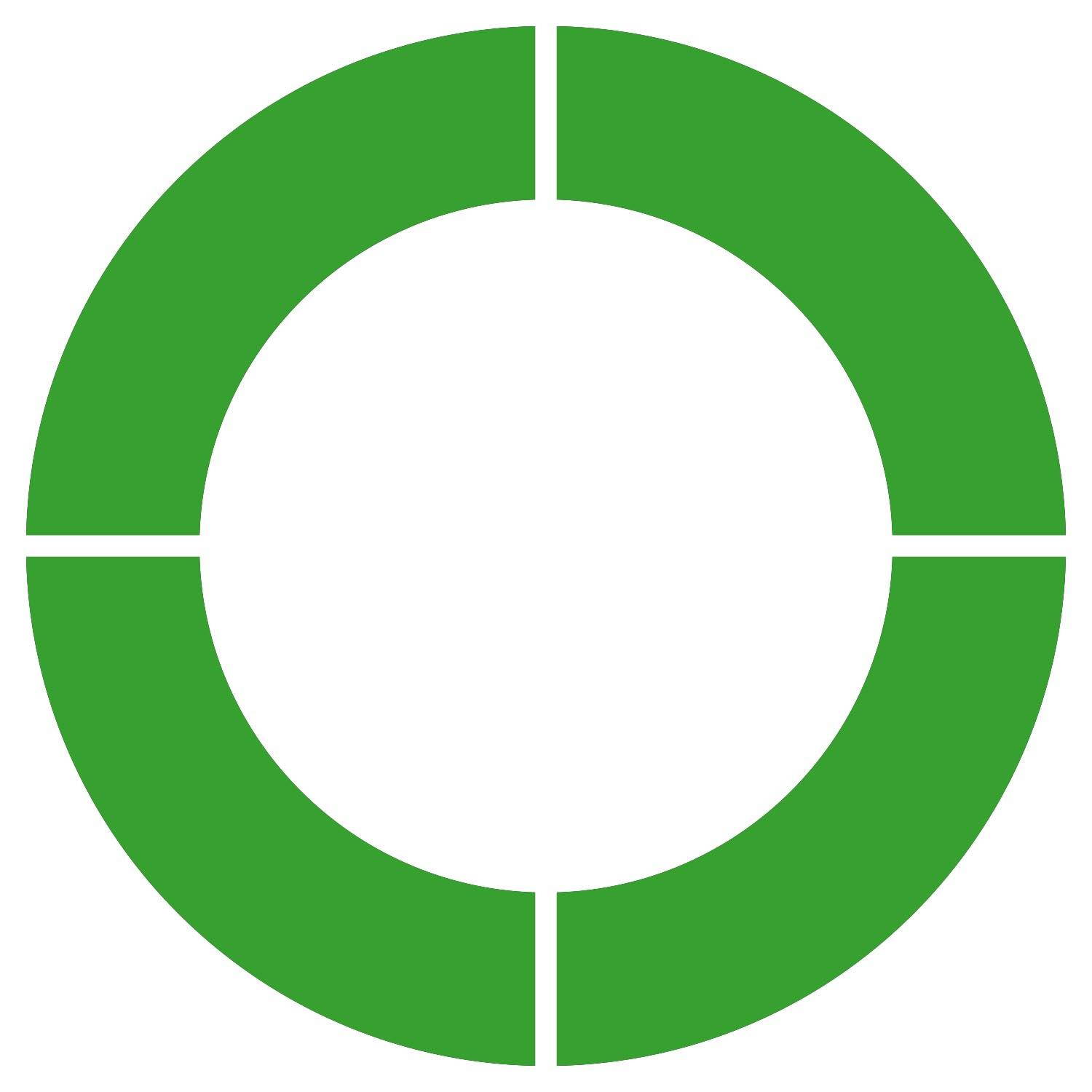 LiteMark Metallic Gold 12 Inch Circle Kits - Makes 3 Circles