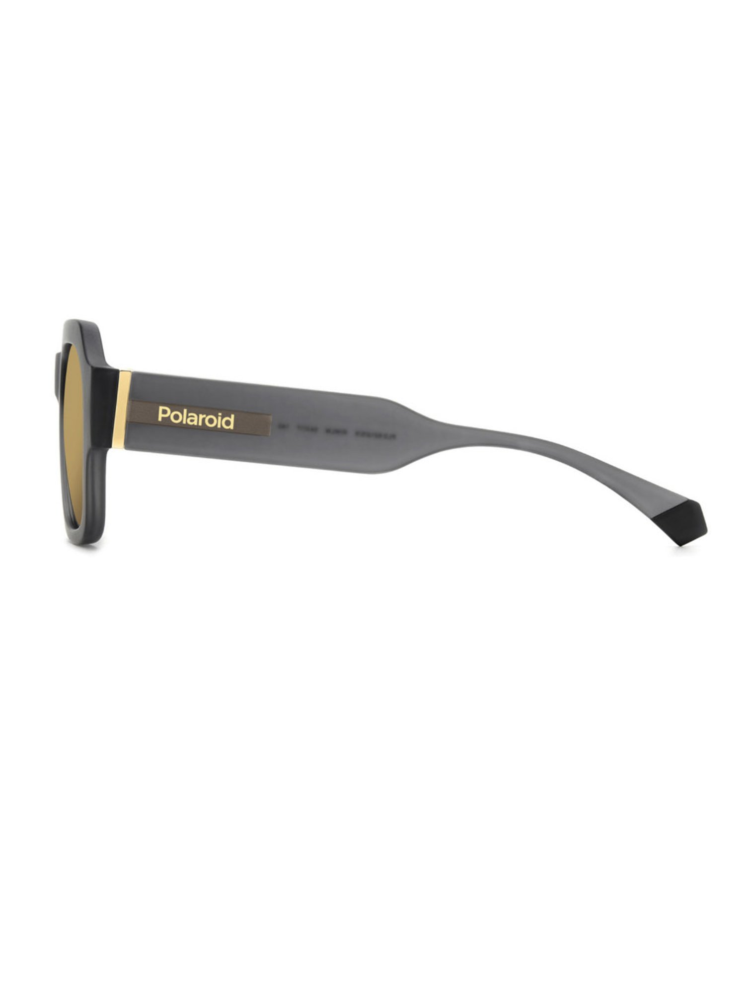 Polaroid Grey Round UV Protection Unisex Sunglasses