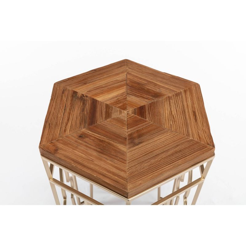 Genevieve Nesting Tables Gold/Natural - Boraam