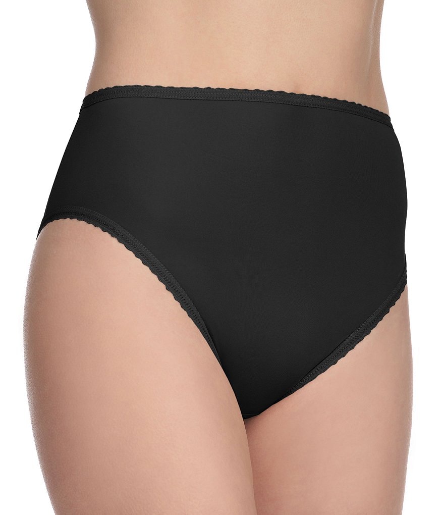 Cabernet Seamed To Fit Stretch Hi-Cut Brief Panty