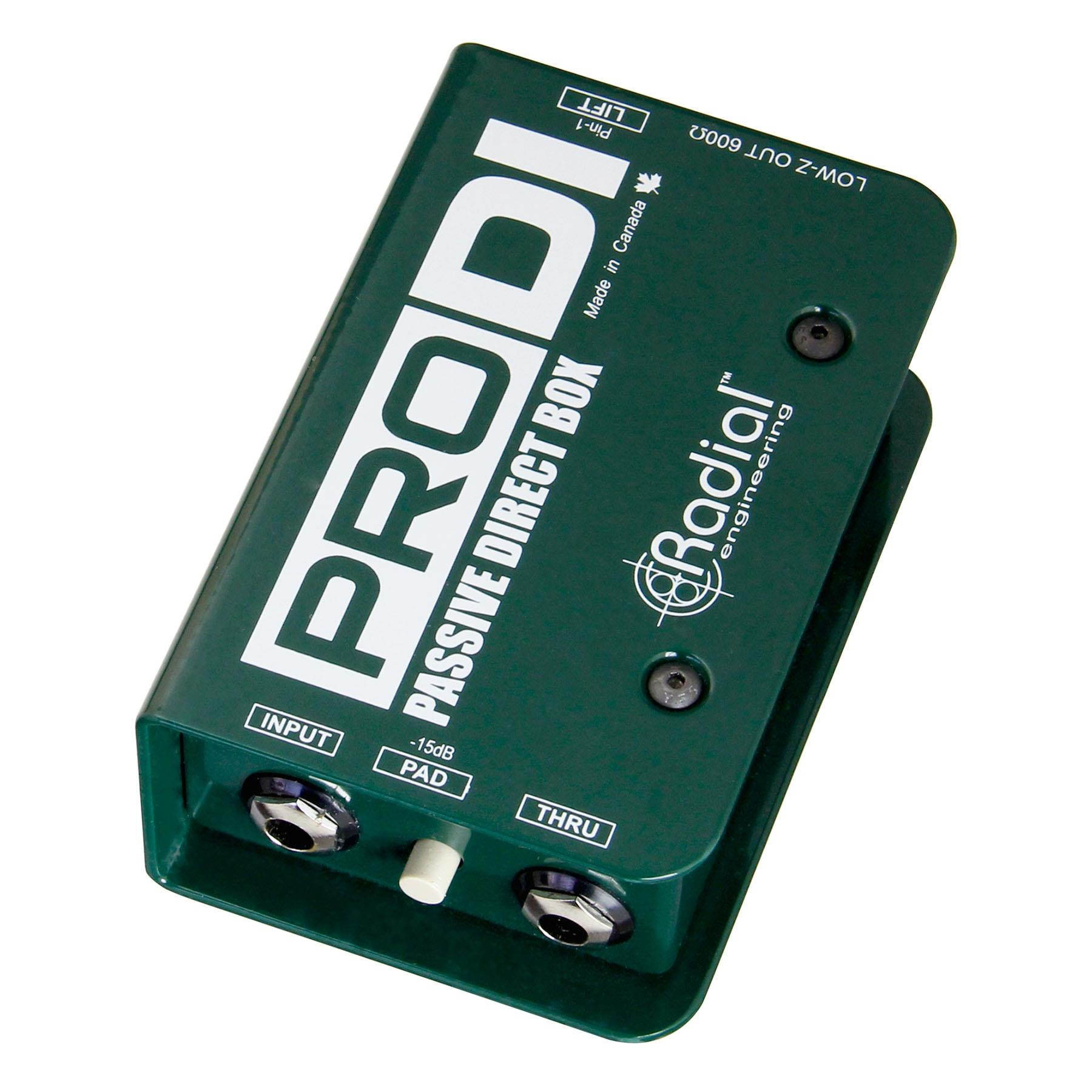 Radial ProDI Single Channel Passive Direct Box