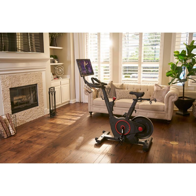 Body Flex Sports Body Rider BRF700 Stationary Full Body Cardio Exercise Upright Fan Bike with Dual Action Handlebars and Adjustable Seat