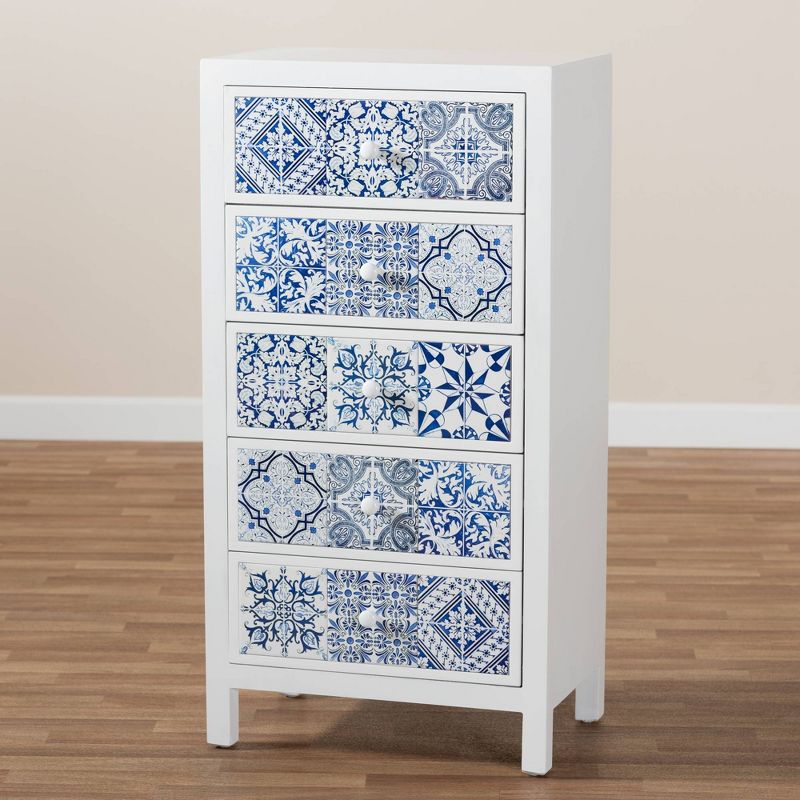 Sierra Ridge Mesa Blue Kids' 6 Drawer Dresser