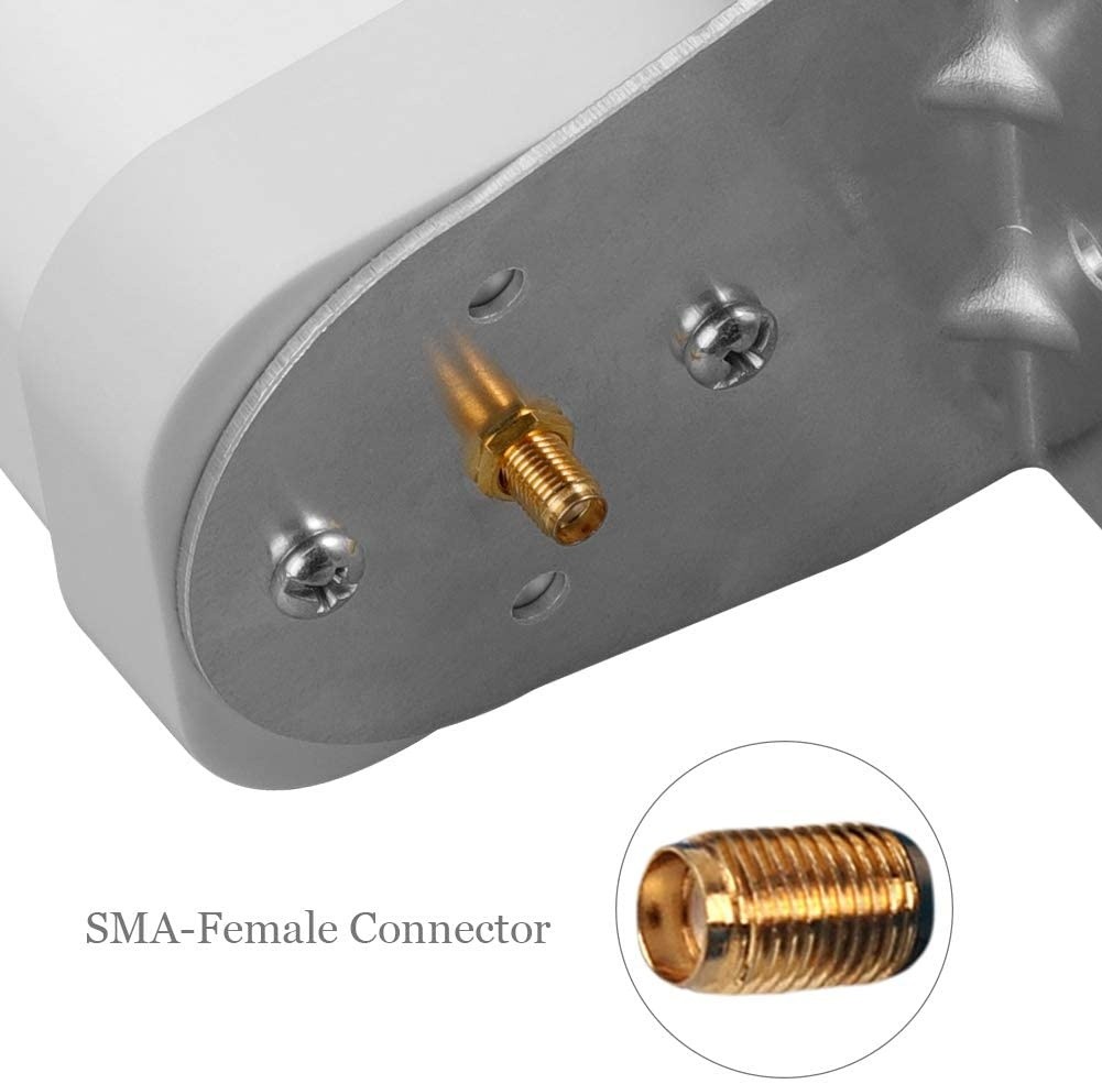 ORPEY 3/6dBi LTE Omnidirectional Antenna Outdoor for Mobile Signal Repeater External Use with SMA-Female