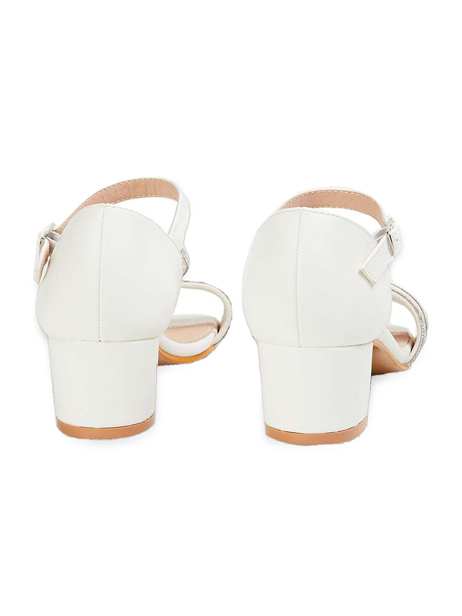 Shoetopia Kids Beige Toe Ring Sandals