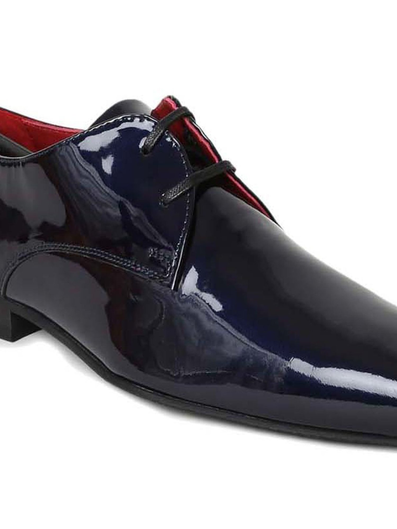 Gabicci Men's Dapper Navy Derby Shoes