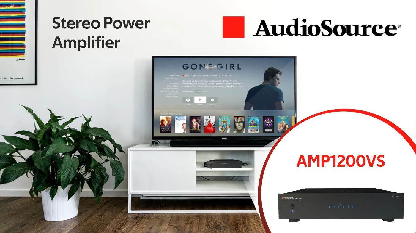 AudioSource AMP1200VS 12-Channel, 6-Zone Distributed Audio Analog Power Amp