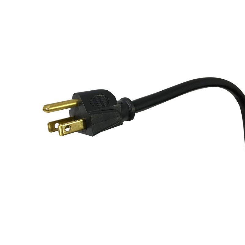 USW 14/3 25ft Black Oil Resistant Extension Cord