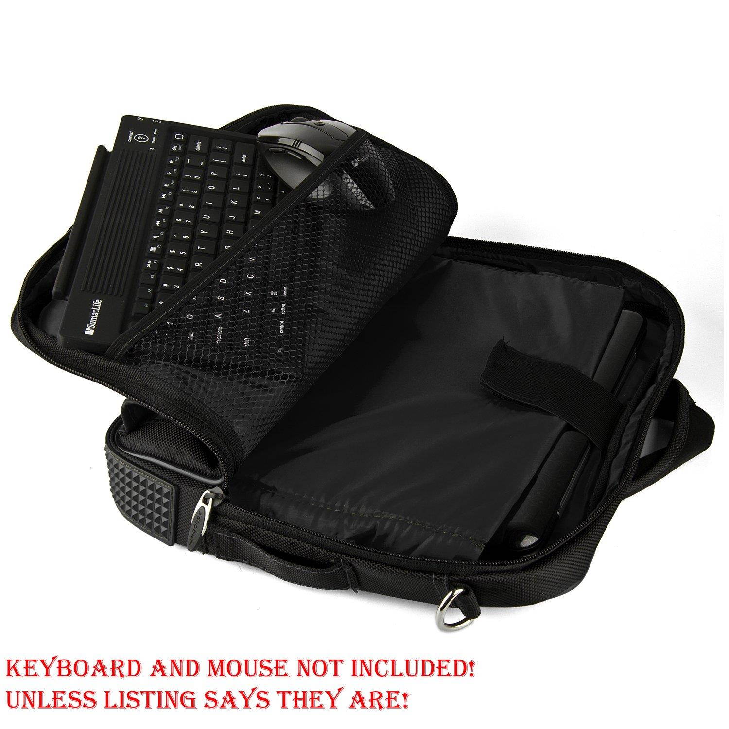 VG Pindar Shoulder Messenger Bag [Black Trim] For Microsoft Surface 3 Tablet (10.8-Inch) Intel Atom